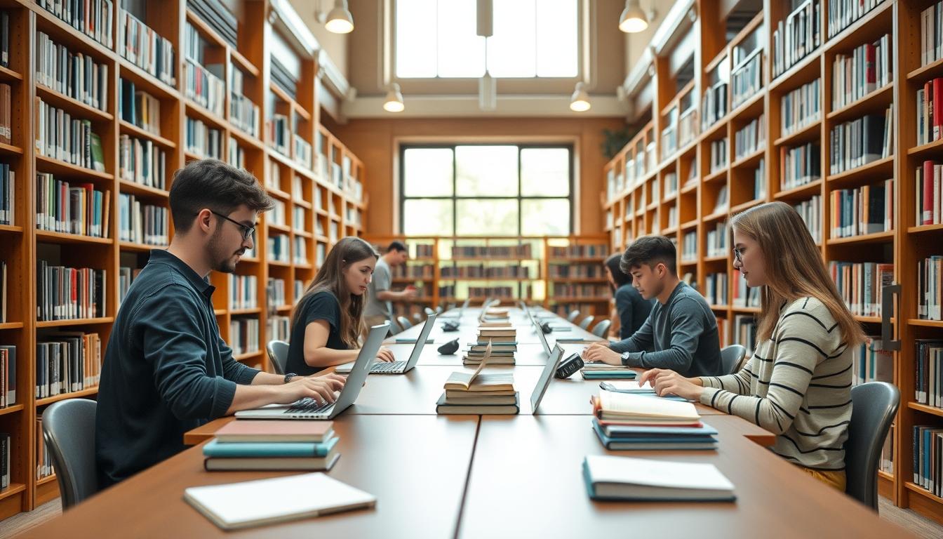 Student using online courses for flexible education